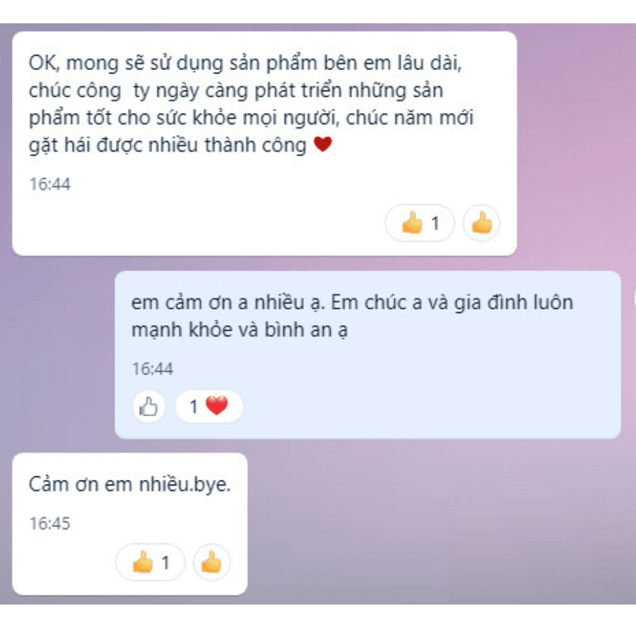 Feedback khach hang Bach Nien An