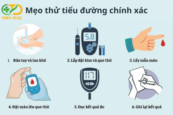 MẸO NHỎ THỬ TIỂU ĐƯỜNG TẠI NHÀ CHÍNH XÁC