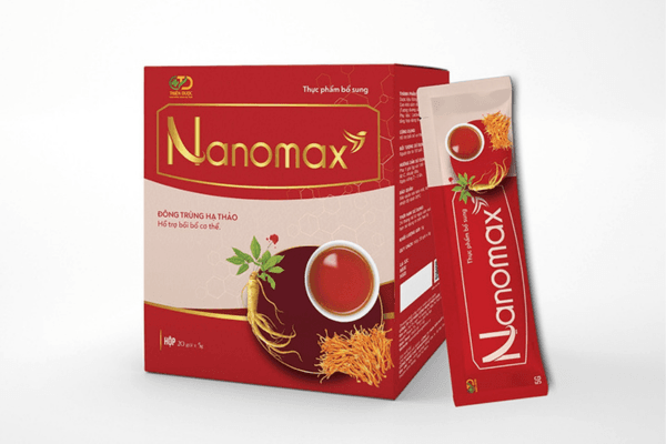 Trà hòa tan Đông trùng hạ thảo Nanomax