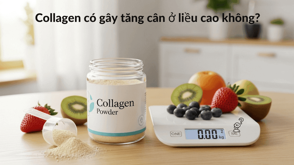 Collagen có tăng cân không?