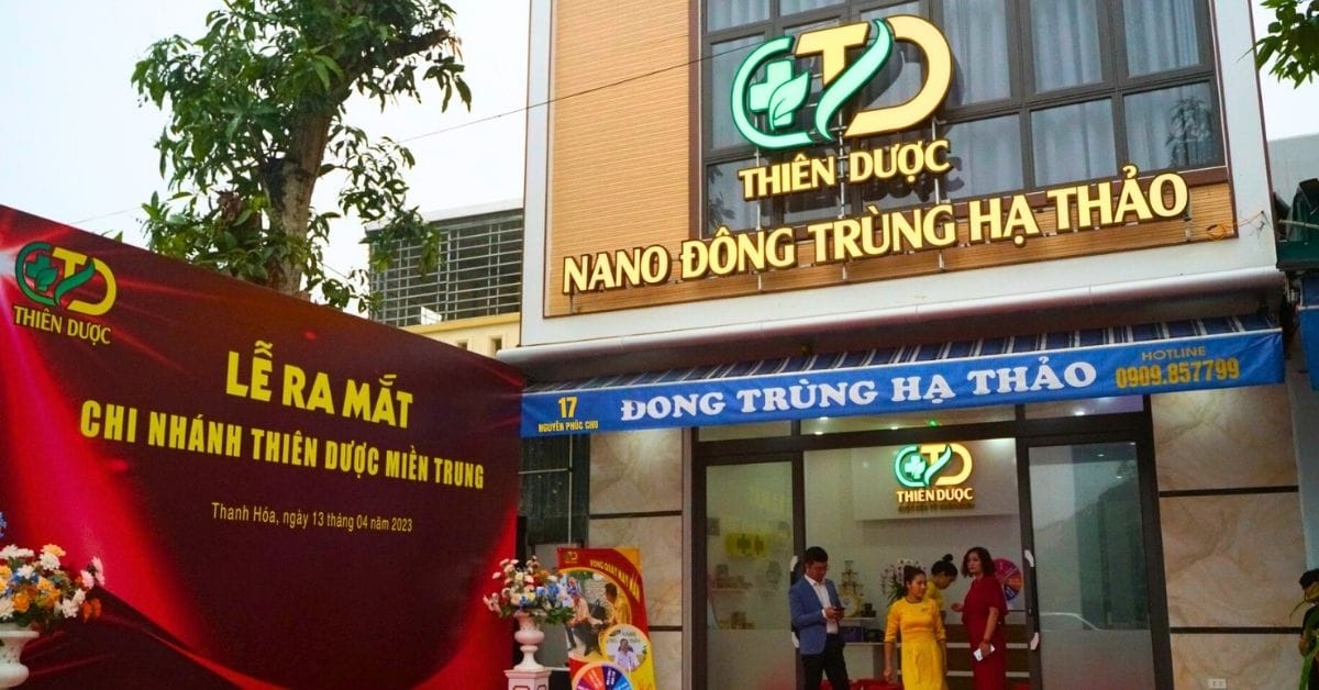 Cửa hàng Đông Trùng Hạ Thảo Thanh Hóa 17 Nguyễn Phúc Chu- Nam Ngạn uy tín, đẳng cấp